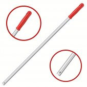 Mulpex Premium Kalite Alüminyum Eloksallı Sap, Delikli 140 cm. Kırmızı - 2