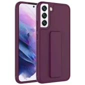 Galaxy S22 Plus Kılıf Zore Qstand Katlanabilir Standlı Kılıf thumbnail 9