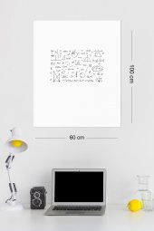 60 x 100 Cm Beyaz - Yapışkansız Tutunan Akıllı Kağıt  * 1 Alana 1 Hediye * - 1