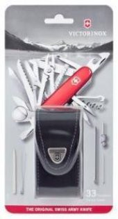 Victorinox SwissChamp 1.6795.LB1 Deri Kılıflı İsviçre Çakısı 33F - 2