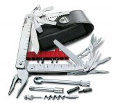Victorinox SwissTool X Plus Penseli Çakı 3.0339.L Deri Kılıflı - 1