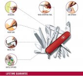Victorinox Handyman 1.3773 Kırmızı İsviçre Çakısı 91mm 24F - 4