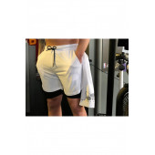 MOOLY Unisex Koşu Ve Antrenman Sporcu Şortu Açık Gri - 2