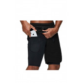 MOOLY Unisex Koşu Ve Antrenman Sporcu Şortu Siyah - 1