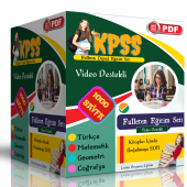 2025 KPSS Dijital Eğitim Seti (1000 PDF Sayfası) - 1