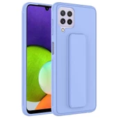 Galaxy A22 4G Kılıf Zore Qstand Katlanabilir Standlı Kılıf thumbnail 1