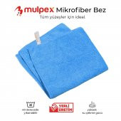 Mulpex Mikrofiber Genel Temizlik Bezi Mavi 40X40 cm. - 500 Adet - 3