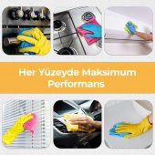 Mulpex Mikrofiber Genel Temizlik Bezi Sarı 40X40 cm. - 500 Adet - 4