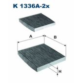 POLEN FILTRESI BMW  X3 F25  X4 F26 KARBONLU - FILTRON K1336A-2X - 1