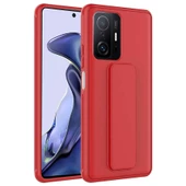 Xiaomi Mi 11T 5G Kılıf Zore Qstand Katlanabilir Standlı Kılıf thumbnail 4