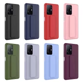 Xiaomi Mi 11T 5G Kılıf Zore Qstand Katlanabilir Standlı Kılıf thumbnail 11