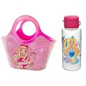 HomeCare Barbie Çocuk Çantası Matara Seti 714229 - 1
