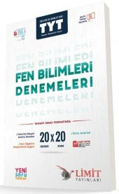 TYT Fen Bilimleri Kronometre 20x20 Denemeleri Limit Yayınları - 1