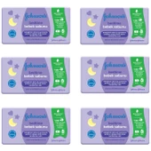 Johnsons Baby Bedtime Sabun 90 gr 6 ADET - 1