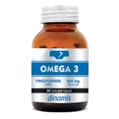 Dinamis Omega 3 Takviye Edici Gıda 60 Yumuşak Kapsül - 1