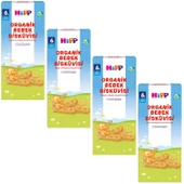 Hipp Organik Bebek Bisküvisi 180 gr 4 ADET - 1