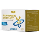 Dinamis Glucosamine Chondroitin Msm With Collagen & Boswellia 6 gr x 30 Şase - 1