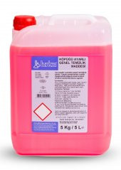 Birka Köpüğü Ayarlı Genel Temizlik Maddesi, 4 Adet x 5 Lt. (Yer Yıkama Makineleri İçin) - 2