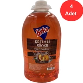Birka Sıvı El Sabunu, 4 Adet x 4000 ml., Şeftali Kokulu - 1