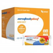 Newtechplast Çöp Torbası, Mini Boy, Beyaz, 40 X 50 cm., 50 Rulo 2000 Adet - 1