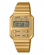 Casio A100WEG-9ADF Unisex Kol Saati - 1