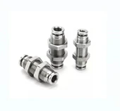 Metal Perde Geçişli Nipel Rekor Bağlantı 14mm thumbnail 4