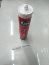 Genel Amaçlı Silikon 280 Ml Bautech 153780124 Siyah Beyaz Şeffaf - 3