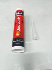 Genel Amaçlı Silikon 280 Ml Bautech 153780124 Siyah Beyaz Şeffaf - 4
