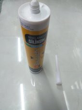 Genel Amaçlı Silikon 280 Ml Bautech 153780124 Siyah Beyaz Şeffaf - 6