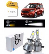 Ford Tourneo Courier Sis Farı Led Xenon Şimşek Etkili - 1