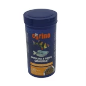 Carino Spirulina & Garlic Granulat Sarımsaklı Balık Yemi 250 ml - 1