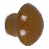 Mantar Düğme Kulp Çekmece Dolap Kapak Kulpu Kulbu Meşe (4 ADET) thumbnail 4