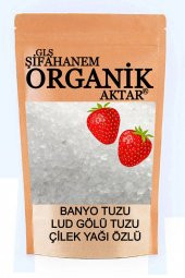 Banyo Tuzu Lud Gölü Tuzu Çilek Yağı Özlü 500 gr - 1