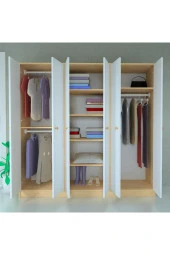 Mobilique 6 Kapaklı Side Gardırop - 2