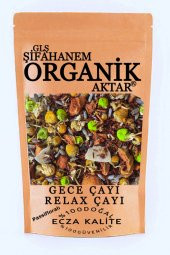 Relax Çayı Gece Çayı Uyku Çayı Passiflora lı 150GR - 1