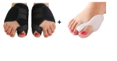 2 Lİ AYAK KEMİK ÇIKINTI İÇİN HALLUKS VALGUS GECE ATELİ  BAŞ PARMAK GECE ATELİ SİLİKON BUNYON SETİ - 8