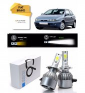 Fiat Bravo Kısa Far Led Xenon Şimşek Etkili - 1