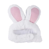 Tavşan Kulaklı Kedi Köpek Şapkası 30-34 cm - 2
