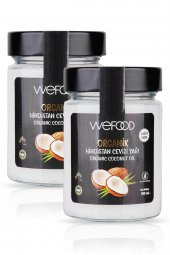 Wefood Organik Hindistan Cevizi Yağı 300 ml 2li (Soğuk Sıkım) - 1