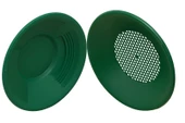 Yeşil Gold Pan Altın Eleği Tavası Set - Gold Pan Gold Pan Süzgeç Altın Bulma Yıkama Arama - 2