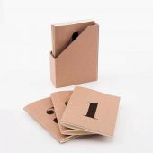 6 lı Rakam Kraft Defter - 1