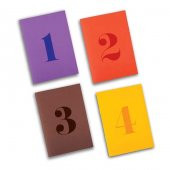 12 li Rakam Renkli Defter - 3