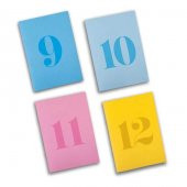 12 li Rakam Renkli Defter - 5