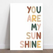 You Are My Sunsine Sen Benim Gün Işığımsın Afiş Poster - 35x50 cm Boy Afiş - 1