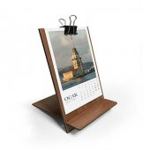 Ahşap Tabanlı İstanbul Masa Takvimi - 1