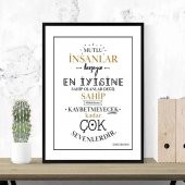 Çerçeve - Mutlu İnsanlar - 1