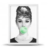 Yeşil Sakızlı Poster Çerçeve - 30x40 cm Büyük Boy - 1