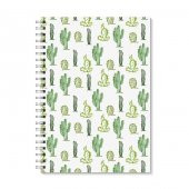 İkili Kaktüs A5 Spiralli Defter - 2