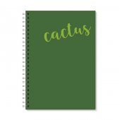 İkili Kaktüs A5 Spiralli Defter - 3