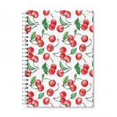 İkili Kiraz A5 Spiralli Defter - 2